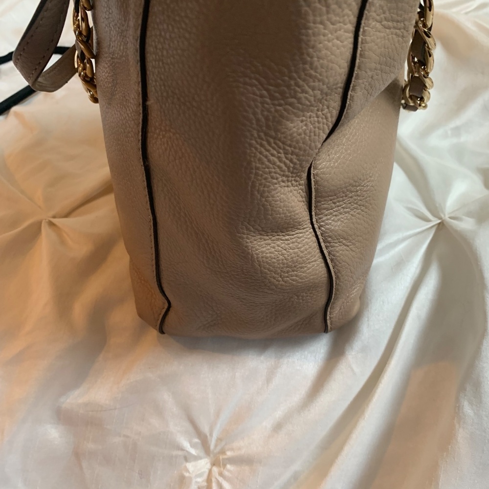 Michael Kors Tan Leather Satchel Handbag - Picture 4 of 9